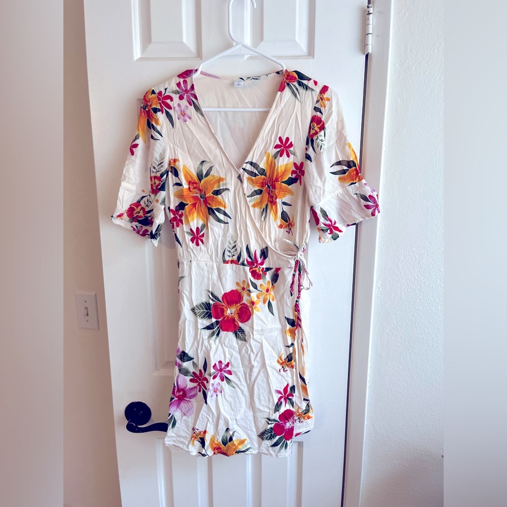 Old Navy Hawaian Wrap Dress
